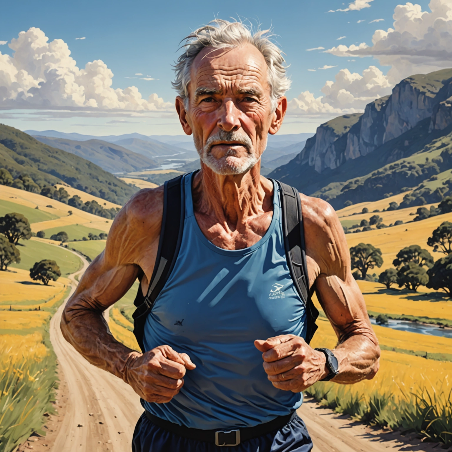 Кто такой Клифф Янг? Фермер из Австралии победил в ультрамарафоне в 61 год